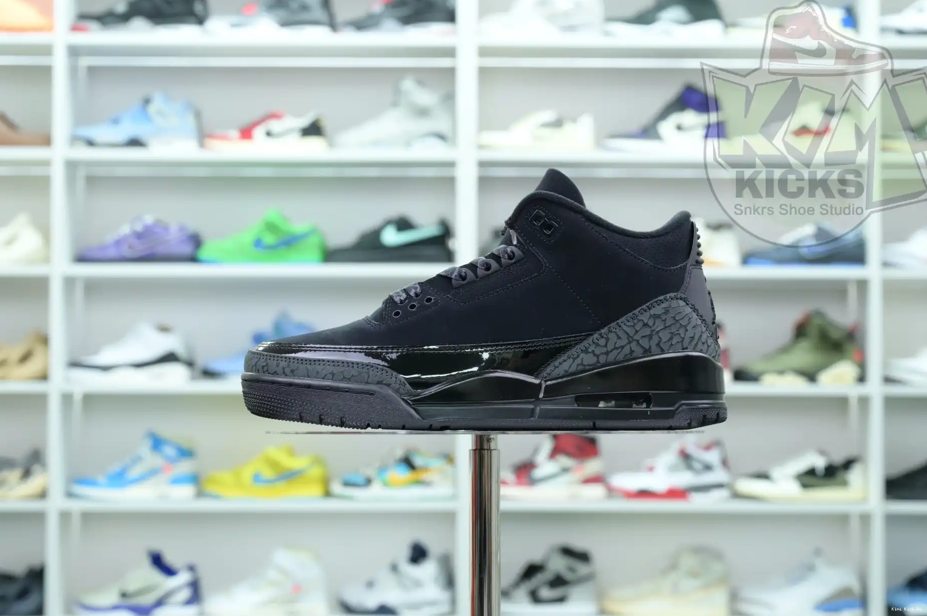 Air Jordan3“Black Kimikick Cat” Jordan 0813